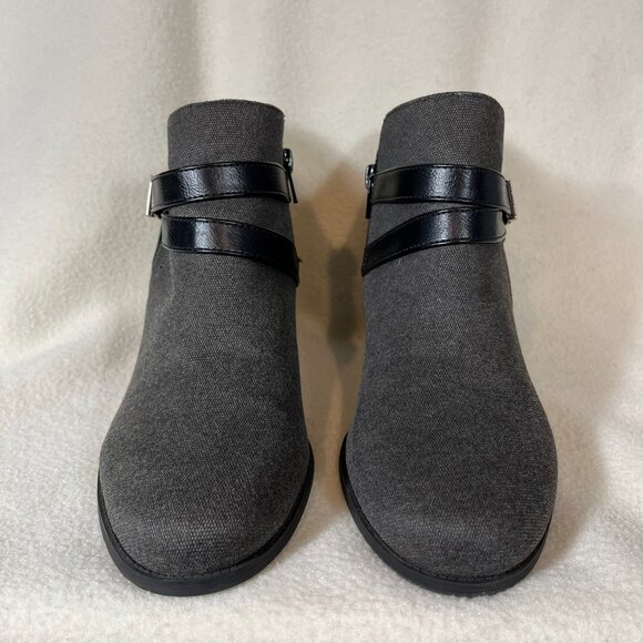 Abella True Comfort Women's 8.5 Grey Ankle Boot - Picture 8 of 11